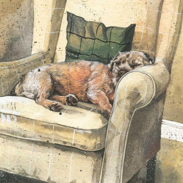 Archie Square Blank Card AC808