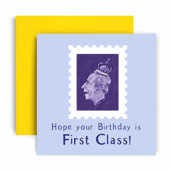 Royal 1st Class Birthday Card