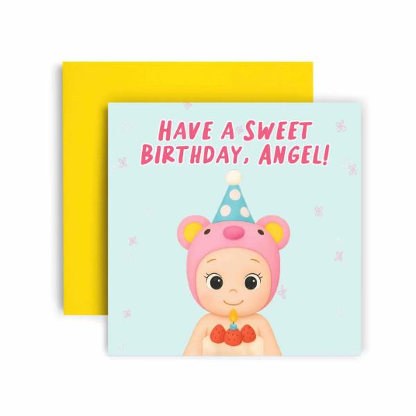 Happy Birthday Sweet Angel! Sonny Angel Birthday Card