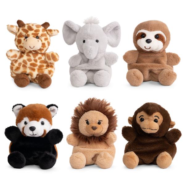 Little Living Nature Snugglies Safari Animal Plush AN10SF