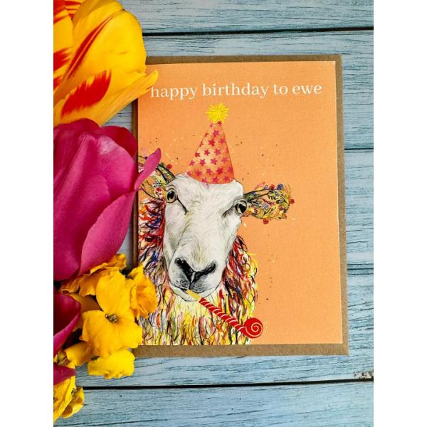 Birthday Sheep Card