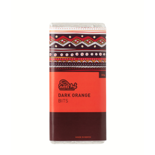 Dark with Orange Bits Chocolate