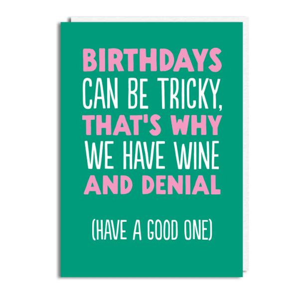 Denial' Birthday Card HON 601