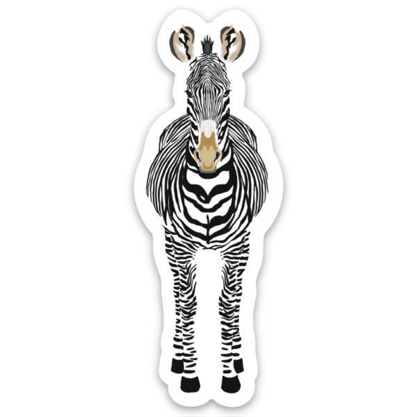 EA Zebra - Sticker 75mm STK0013