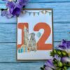 Number 12 Children'S Birthday Card