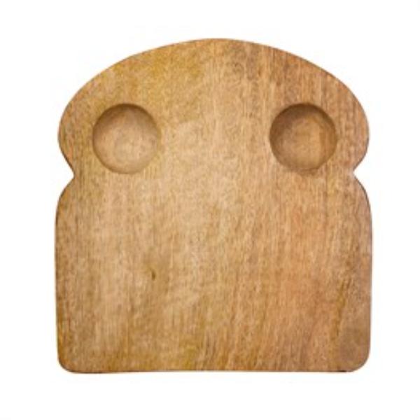 Toast Plate with Egg Holders SC138