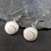 Round Shiva Eye Earrings 10mm