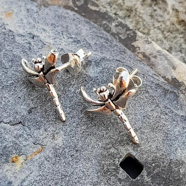 Dragonfly Stud Earrings 15mm X 14mm