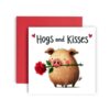Hogs and Kisses Card