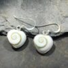 Heart Shiva Eye Shell Earrings