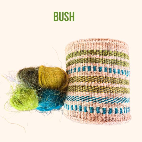 PW Basket Green Bush