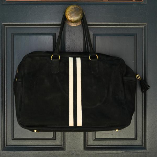 Notting Hill Bag - Black Suede