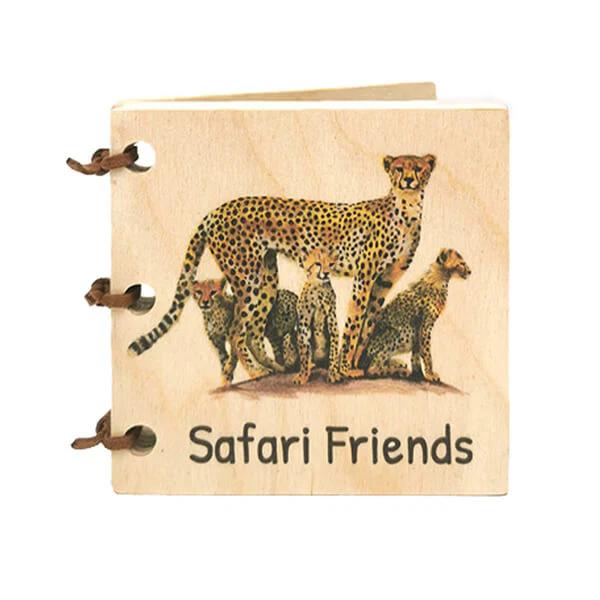 Safari Friends baby book