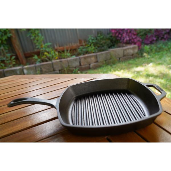 Grill Skillet ( Lodge ) 10 Inches