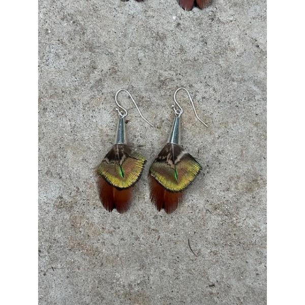 Silver Earring Pair 016