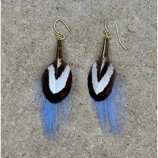 Gold Earring Pair 022