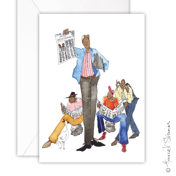 Greeting Card/ Newspaper Seller