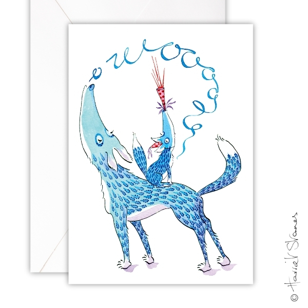 Greeting Card/ Woooolf