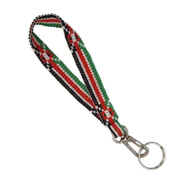 Keychain and Tether Tab - Kenya Flag