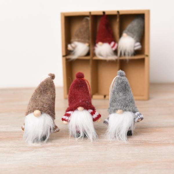 Set of 6 Mini Gonks, 17cm