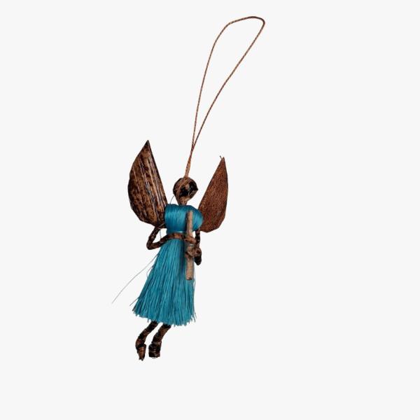 Flying Sisal Angel with Legs