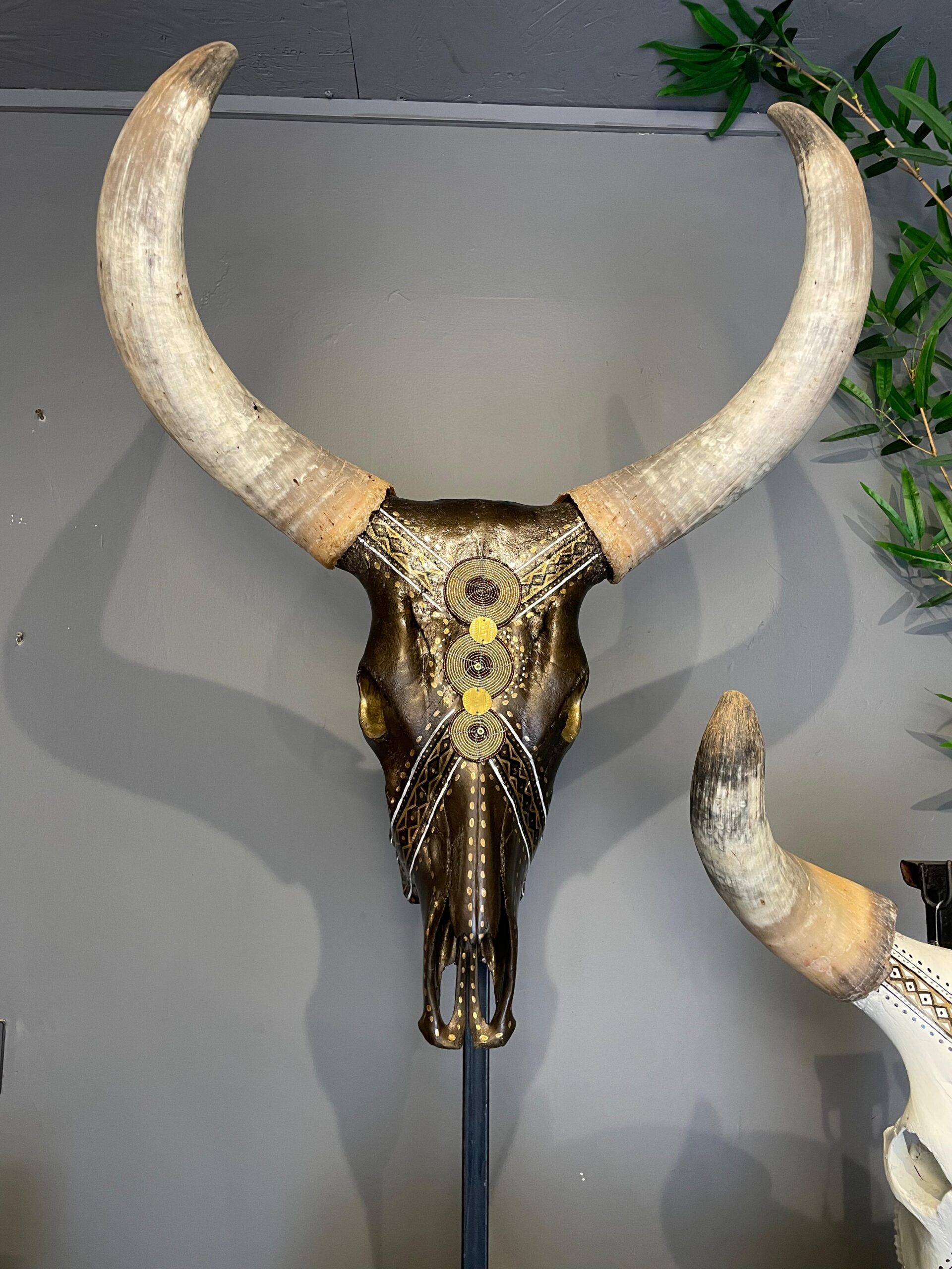 Decorated Skull - Bronze