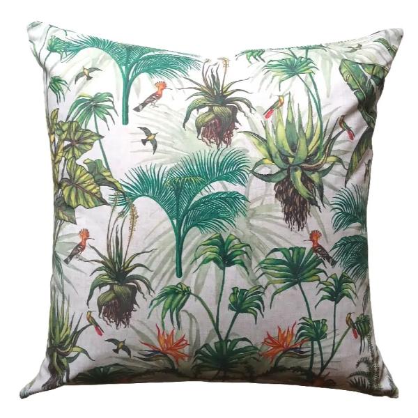 Vintage Jungle Cushion Cover T21R - Image 2