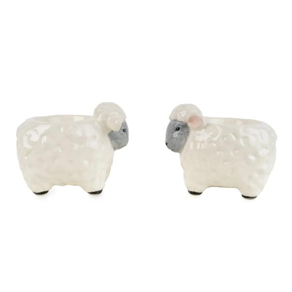 Egg Cups Set of 2 - Sheep - Image 4