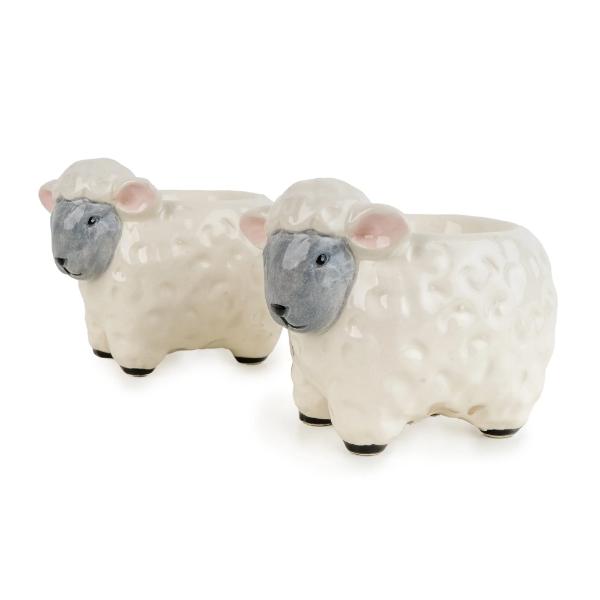 Egg Cups Set of 2 - Sheep - Image 2