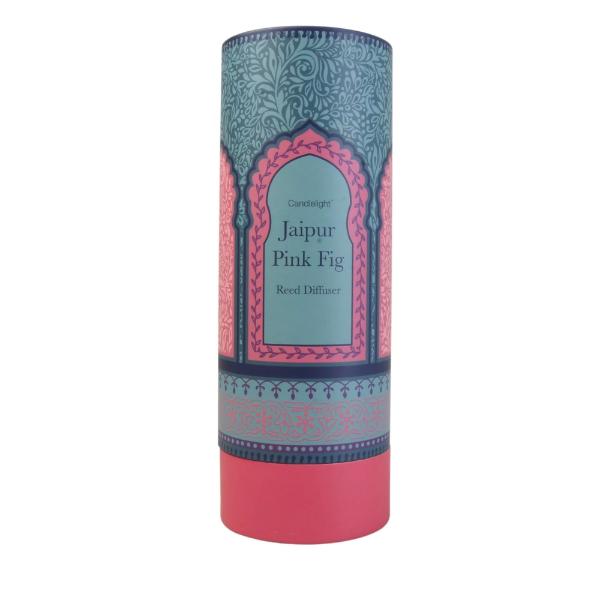 Jaipur Pink Fig Reed Diffuser in Gift Box Pear and Fig Scent 150ml - Image 2