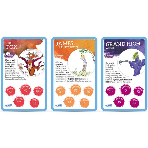 TOP TRUMPS ROALD DAHL 2 - Image 2