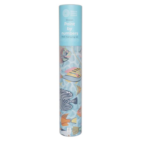 Natural History Museum Paint By Numbers Ocean Hanging Kit