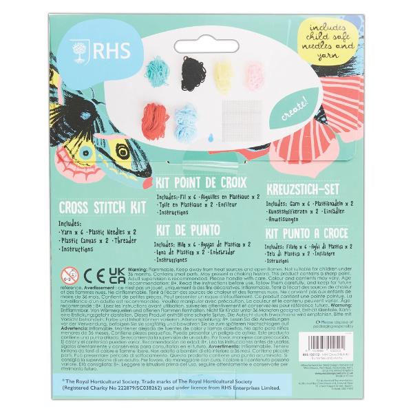 Royal Horticultural Society Mini Cross Stitch Butterflies - Image 2