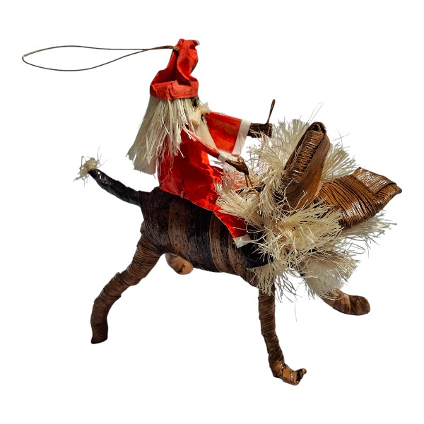 Father Xmas on a Lion