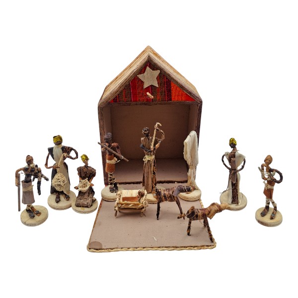 Nativity in a maasai shuka/ L - Image 2