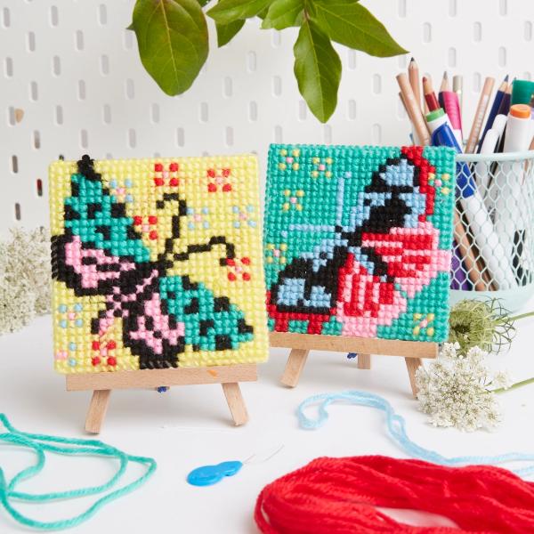 Royal Horticultural Society Mini Cross Stitch Butterflies - Image 3