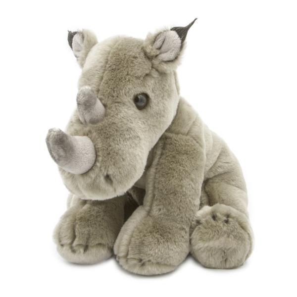 Rhino - Plush Toy With Kenya Flag 30cm