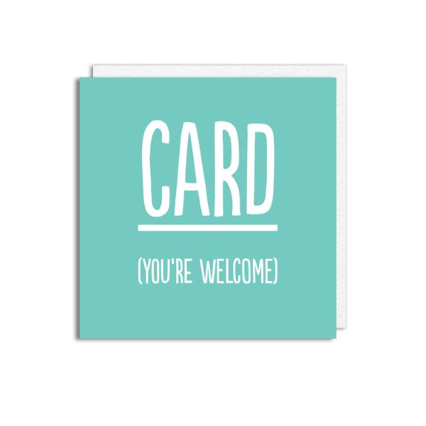 Card - You're Welcome BF0663