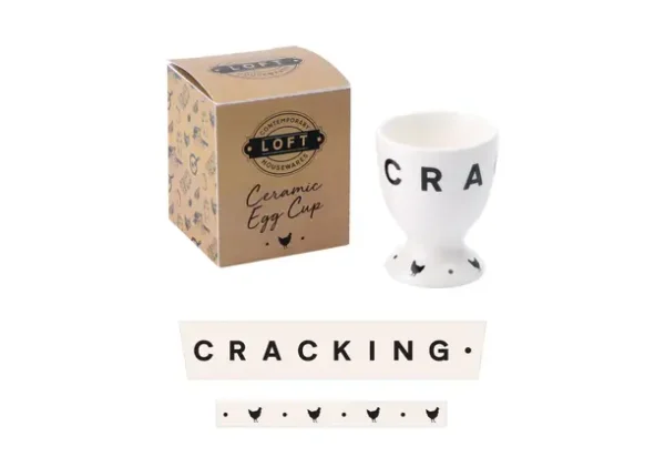 Loft 'Cracking' Ceramic Egg Cup