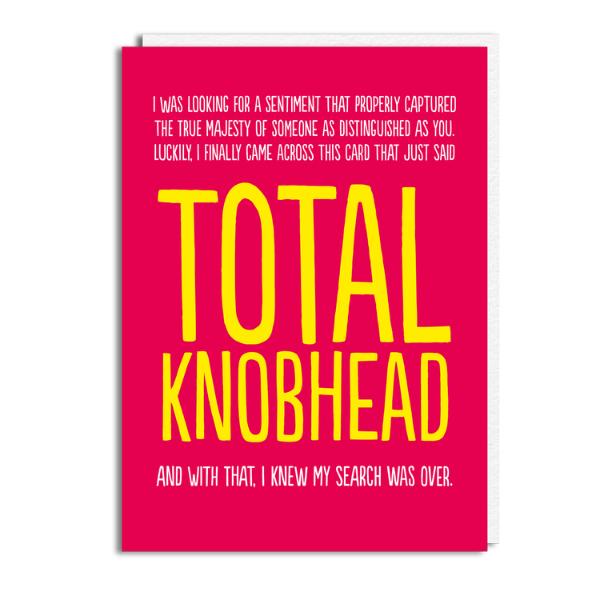 Honesty - Total Knobhead HON 384