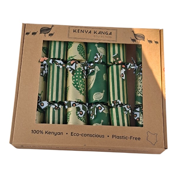 Gold Christmas Crackers Set of 6 /GOLDSET013