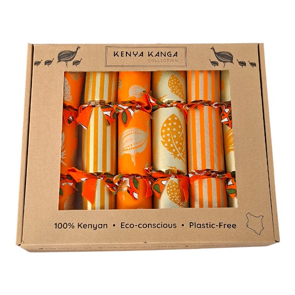Gold Christmas Crackers Set of 6/ GOLDSET016