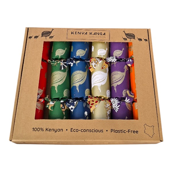 Gold Christmas Crackers Set of 6/GOLDSET021