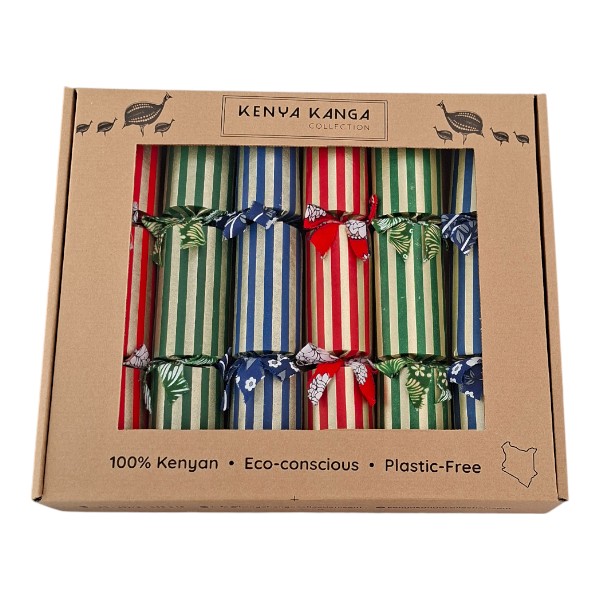 Gold Christmas Crackers Set of 6/GOLDSET023
