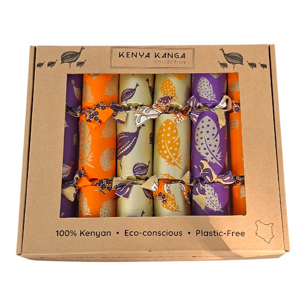 Gold Christmas Crackers Set of 6/GOLDSET008