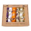 Gold Christmas Crackers Set of 6 / GOLDSET009