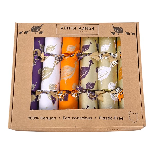 Gold Christmas Crackers Set of 6 / GOLDSET009