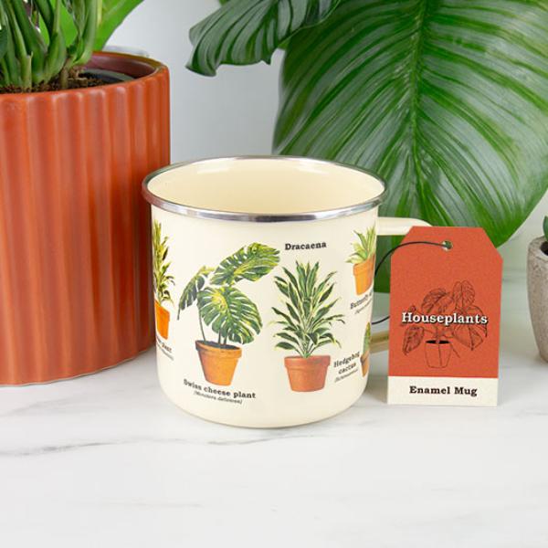 Houseplant Enamel Mug GR270126 - Image 2