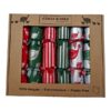 Silver Christmas Crackers Set of 6 / SILVERSET020