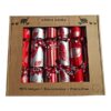 Silver Christmas Crackers Set of 6/ SILVERSET006